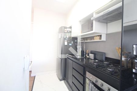 Cozinha de apartamento à venda com 2 quartos, 44m² em Usina Piratininga, São Paulo