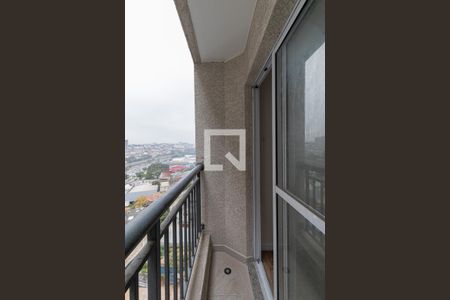 Varanda Sala/Cozinha de apartamento à venda com 2 quartos, 36m² em Vila Guilhermina, São Paulo
