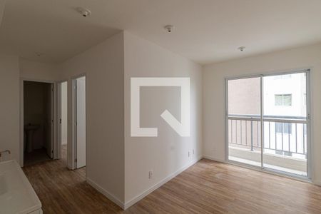 Sala/Cozinha de apartamento à venda com 2 quartos, 36m² em Vila Guilhermina, São Paulo