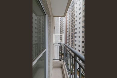 Varanda Sala/Cozinha de apartamento à venda com 2 quartos, 36m² em Vila Guilhermina, São Paulo