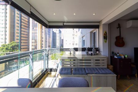 Varanda de apartamento à venda com 2 quartos, 70m² em Chácara Santo Antônio (zona Sul), São Paulo