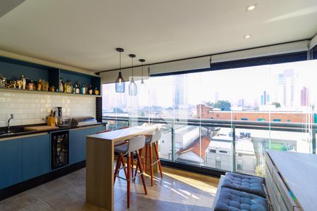 Varanda de apartamento à venda com 2 quartos, 70m² em Chácara Santo Antônio (zona Sul), São Paulo