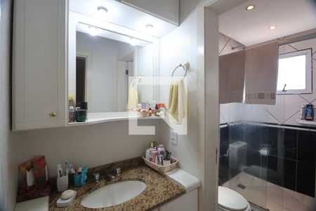 Banheiro Social de casa de condomínio à venda com 2 quartos, 80m² em Marechal Rondon, Canoas
