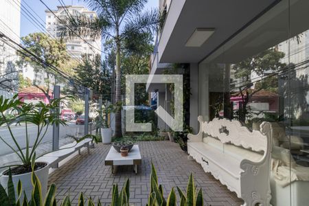 Área externa de apartamento à venda com 2 quartos, 90m² em Itaim Bibi, São Paulo