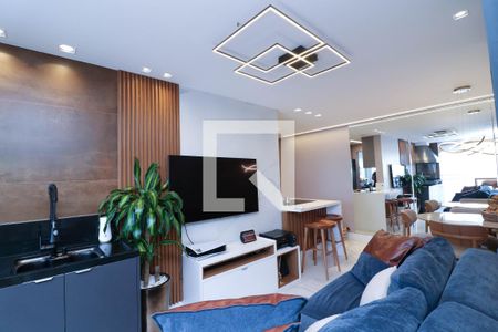 Sala de apartamento à venda com 3 quartos, 73m² em Gopouva, Guarulhos