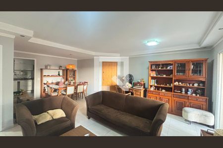 Sala de apartamento à venda com 3 quartos, 118m² em Vila Bastos, Santo André