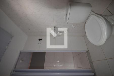 Banheiro de kitnet/studio para alugar com 1 quarto, 40m² em Campo Grande, Rio de Janeiro
