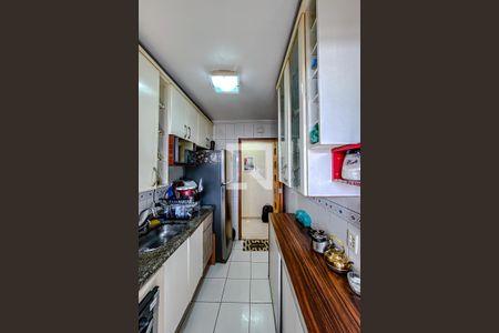 Cozinha de apartamento à venda com 2 quartos, 60m² em Vila Bertioga, São Paulo