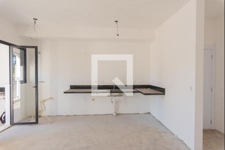 Sala/Cozinha de apartamento à venda com 2 quartos, 76m² em Swiss Park, Campinas