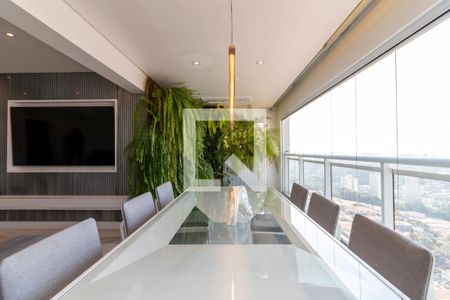 Sala de Jantar / Varanda Gourmet de apartamento para alugar com 3 quartos, 92m² em Jardim Paraiso, São Paulo