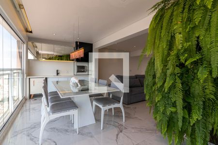 Sala de Jantar / Varanda Gourmet de apartamento para alugar com 3 quartos, 92m² em Jardim Paraiso, São Paulo