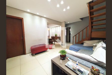 Sala de apartamento à venda com 3 quartos, 140m² em Palmares, Belo Horizonte