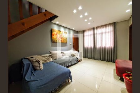 Sala de apartamento à venda com 3 quartos, 140m² em Palmares, Belo Horizonte