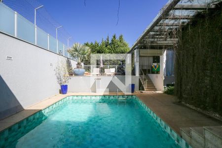 Área comum - Piscina de casa à venda com 5 quartos, 385m² em Jardim da Torre, Nova Lima