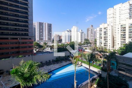 Sala - Vista de apartamento à venda com 2 quartos, 79m² em Brooklin, São Paulo