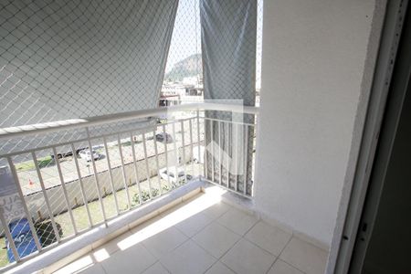 Varanda da Sala de apartamento à venda com 2 quartos, 50m² em Anil, Rio de Janeiro