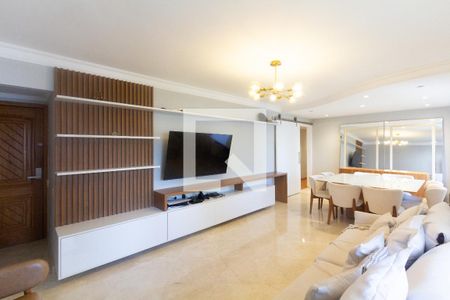 Sala de apartamento para alugar com 4 quartos, 143m² em Moema, São Paulo