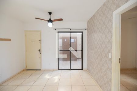 Sala de apartamento para alugar com 2 quartos, 53m² em Jardim Jose Sampaio Junior, Ribeirão Preto