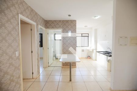 Sala de apartamento para alugar com 2 quartos, 53m² em Jardim Jose Sampaio Junior, Ribeirão Preto