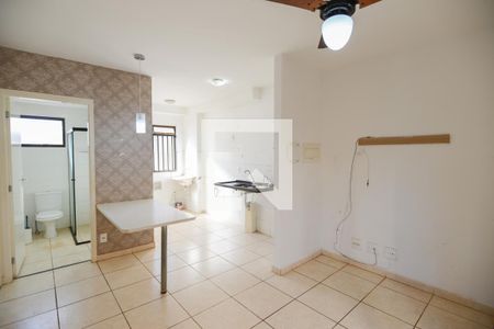 Sala de apartamento para alugar com 2 quartos, 53m² em Jardim Jose Sampaio Junior, Ribeirão Preto