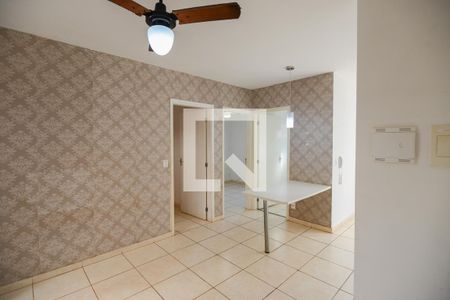 Sala de apartamento para alugar com 2 quartos, 53m² em Jardim Jose Sampaio Junior, Ribeirão Preto