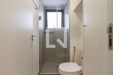 Banheiro de apartamento para alugar com 1 quarto, 32m² em Brooklin, São Paulo