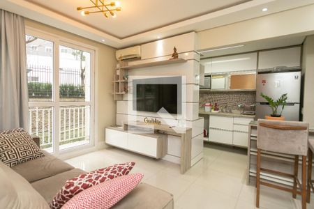 Sala de apartamento para alugar com 3 quartos, 85m² em Jardim Itu, Porto Alegre