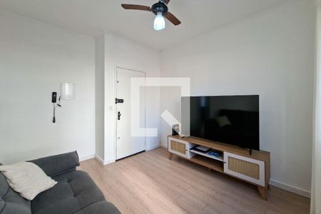 Sala de apartamento para alugar com 2 quartos, 88m² em Guilhermina, Praia Grande
