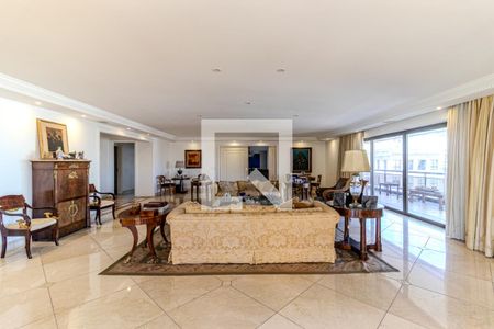 Sala de apartamento à venda com 4 quartos, 420m² em Higienópolis, São Paulo