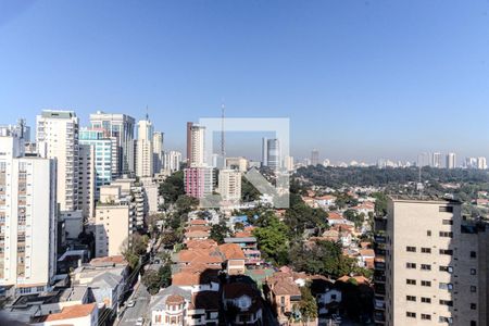 Vista Varanda Sala de Jantar de apartamento à venda com 4 quartos, 420m² em Higienópolis, São Paulo