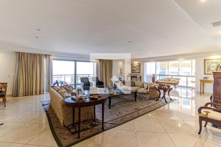 Sala de apartamento à venda com 4 quartos, 420m² em Higienópolis, São Paulo