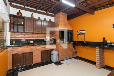 Área comum - Churrasqueira de casa à venda com 3 quartos, 700m² em Cidade Industrial de Curitiba, Curitiba