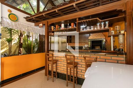 Área comum - Churrasqueira de casa à venda com 3 quartos, 700m² em Cidade Industrial de Curitiba, Curitiba