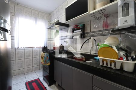 Cozinha de apartamento à venda com 2 quartos, 50m² em Fazenda da Juta, São Paulo