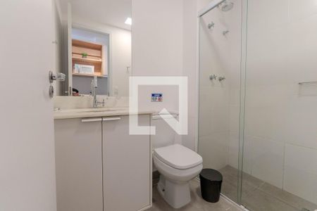 Banheiro de kitnet/studio à venda com 1 quarto, 25m² em Consolação, São Paulo