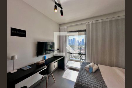 Studio de kitnet/studio à venda com 1 quarto, 30m² em Vila Cordeiro, São Paulo