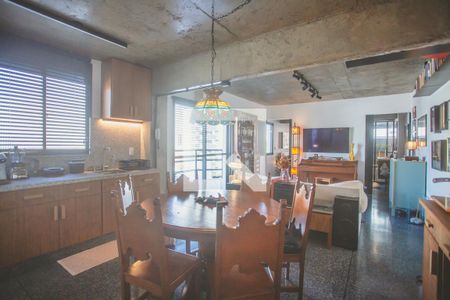 Sala/Cozinha de apartamento à venda com 1 quarto, 60m² em Vila Clementino, São Paulo