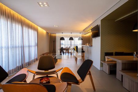 Área comum - Salão Gourmet de kitnet/studio à venda com 1 quarto, 24m² em Bela Vista, São Paulo