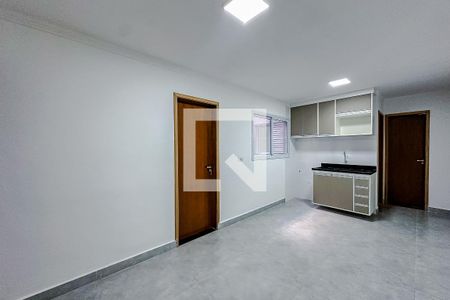 Sala/Cozinha de apartamento para alugar com 1 quarto, 48m² em Vila Prudente, São Paulo