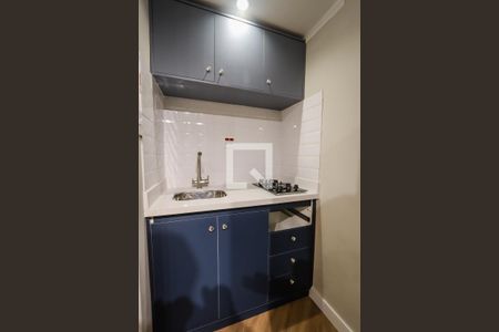 Cozinha de kitnet/studio à venda com 1 quarto, 30m² em Jardim Paulista, São Paulo