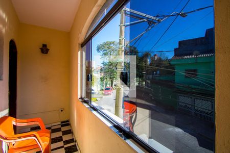 Varanda Suíte 2 de casa à venda com 3 quartos, 209m² em Vila Mazzei, Santo André