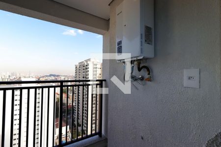 Sacada da Área de Serviço de apartamento para alugar com 3 quartos, 93m² em Campestre, Santo André