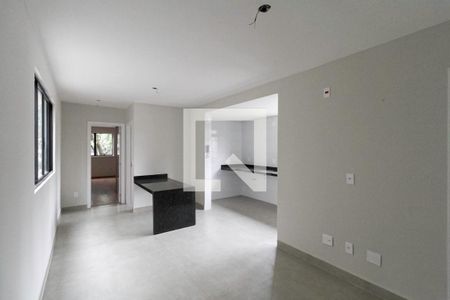Sala de apartamento à venda com 2 quartos, 65m² em São Pedro, Belo Horizonte