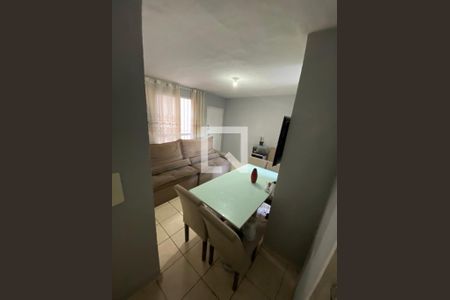 Sala de apartamento à venda com 2 quartos, 48m² em Nacional, Contagem