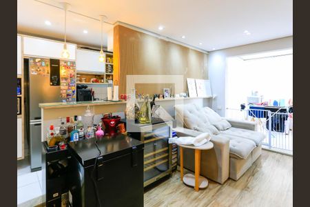 Sala de apartamento para alugar com 3 quartos, 79m² em Jardim Arpoador, São Paulo