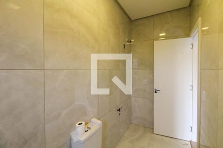 Banheiro da Suíte de casa à venda com 3 quartos, 118m² em São José, Canoas
