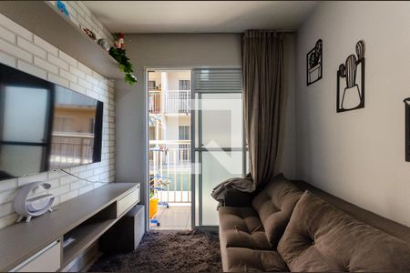 Sala de apartamento à venda com 1 quarto, 32m² em Vila Palmeiras, São Paulo