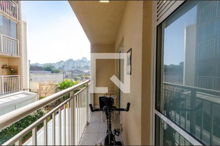 Sala - Sacada de apartamento à venda com 1 quarto, 32m² em Vila Palmeiras, São Paulo