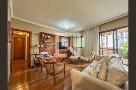 Sala de apartamento à venda com 3 quartos, 139m² em Humaitá, Rio de Janeiro