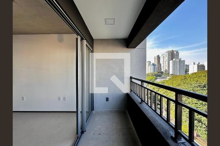 Sacada de kitnet/studio para alugar com 0 quarto, 23m² em Jardim das Acacias, São Paulo